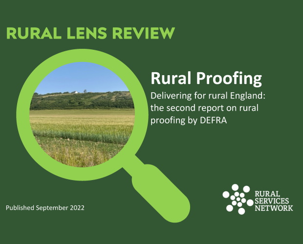 Rural Lens review on DEFRA’s latest report on Rural Proofing